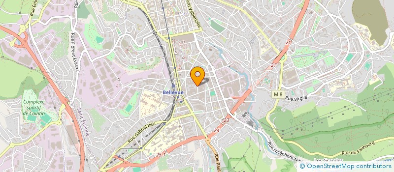 localisation de l'entreprise A.P ART  SAINT-ETIENNE