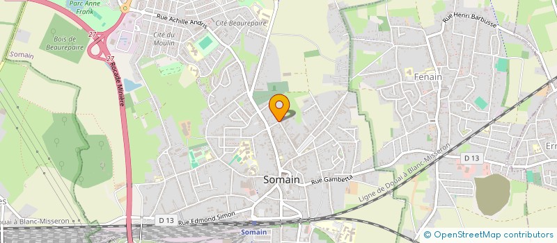 localisation de l'entreprise A&P AVENIR PATRIMOINE  VALENCIENNES