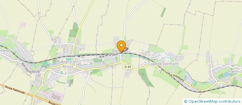 localisation de l'entreprise A P B IMMOBILIERE  CAMBLIGNEUL