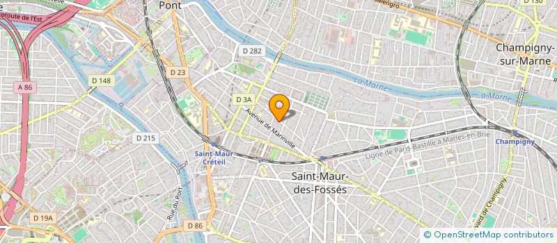 localisation de l'entreprise A.P.C ENTREPRISES à SAINT-MAUR-DES-FOSSES