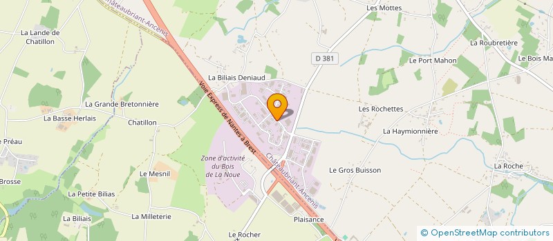 localisation de l'entreprise A.P.C INGENIERIE à VIGNEUX-DE-BRETAGNE