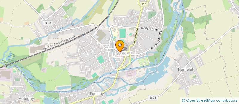 localisation de l'entreprise A P C P à CORBIE