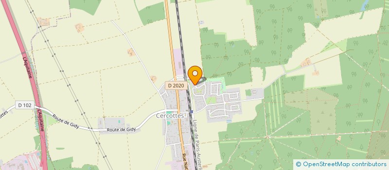 localisation de l'entreprise A P C S à CERCOTTES