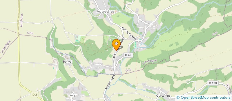 localisation de l'entreprise A&P CONCEPTION  AUTRECHES