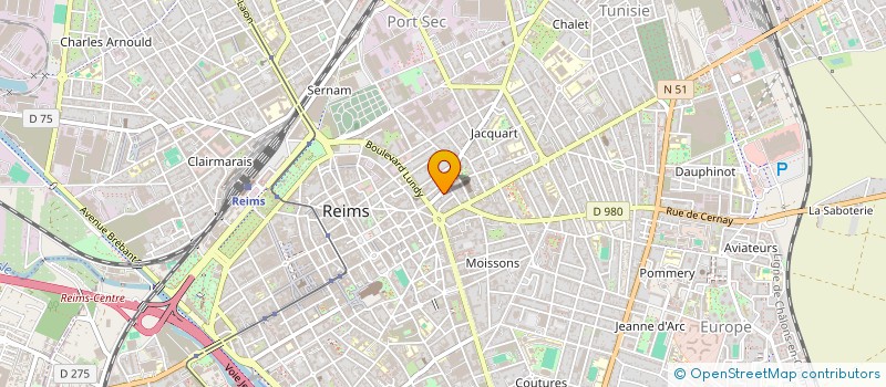 localisation de l'entreprise A & P CONSULTING  REIMS