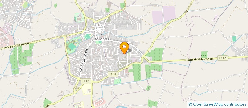 localisation de l'entreprise A.P DANSE  BOMPAS