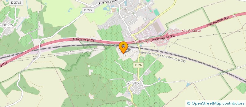 localisation de l'entreprise A.P DEBOSS à VRIGNY