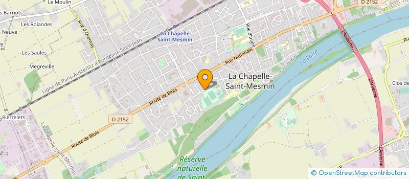 localisation de l'entreprise A.P DEBOSS à LA CHAPELLE-SAINT-MESMIN