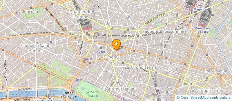 localisation de l'entreprise A&P DESIGN  PARIS