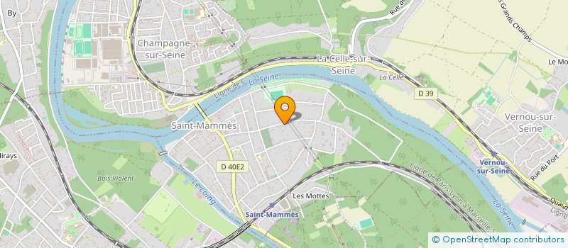 localisation de l'entreprise A-P DIAG  SAINT-MAMMES