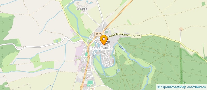 localisation de l'entreprise A.P.E. ECOLE DES ROBINSONS à CHATEAUVILLAIN