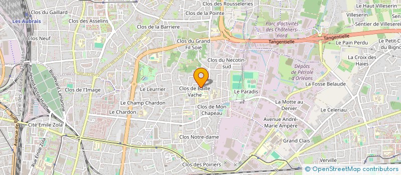 localisation de l'entreprise A.P.E. GROUPE SCOLAIRE NECOTIN à ORLEANS