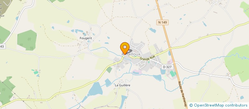 localisation de l'entreprise A.P.E L'AJONC ET LE ROSEAU  AMAILLOUX