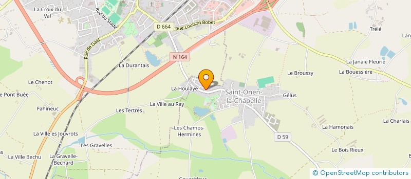 localisation de l'entreprise A.P.E.L. COLLEGE NOTRE DAME  SAINT-MEEN-LE-GRAND