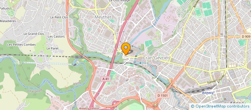 localisation de l'entreprise A P E L DE L' ANNONCIATION à ANNECY