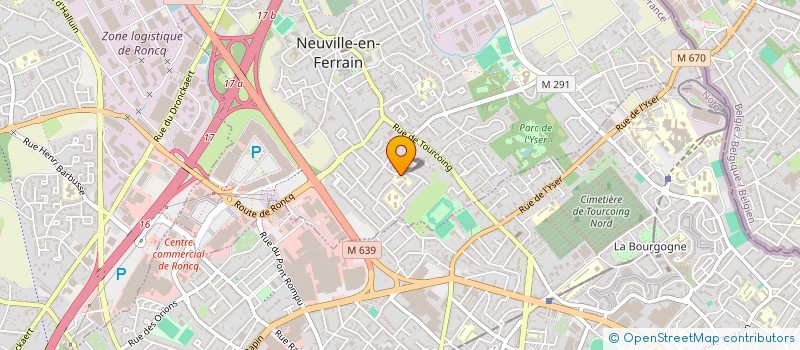 localisation de l'entreprise A.P.E.L  ECOLE PRIVEE LACORDAIRE  NEUVILLE-EN-FERRAIN