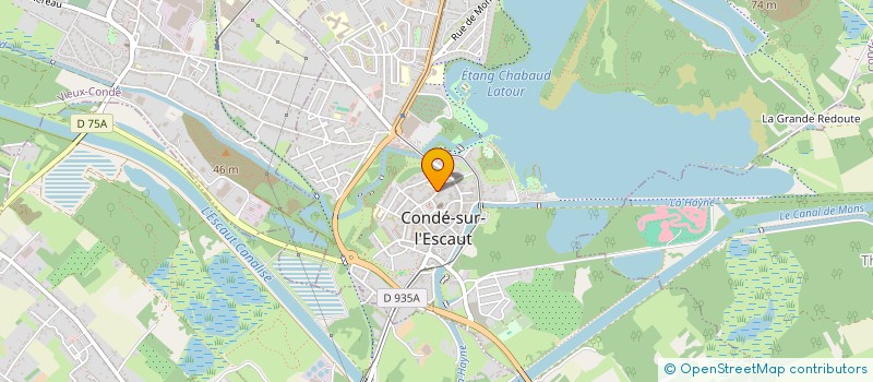 localisation de l'entreprise A.P.E.L. L'ECOLE JEANNE D'ARC  CONDE-SUR-L'ESCAUT