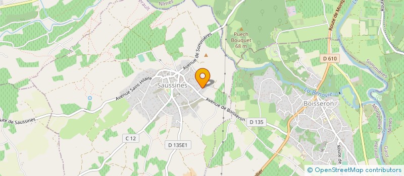 localisation de l'entreprise A.P.E. LOC'CONSULTING à SAUSSINES