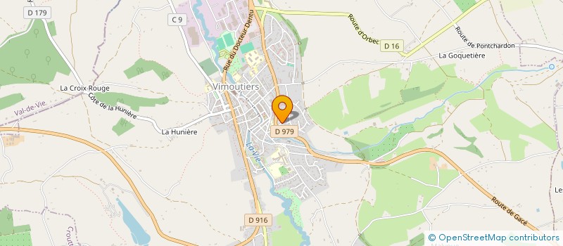 localisation de l'entreprise A P E NOTRE DAME DE VIMOUTIERS à VIMOUTIERS