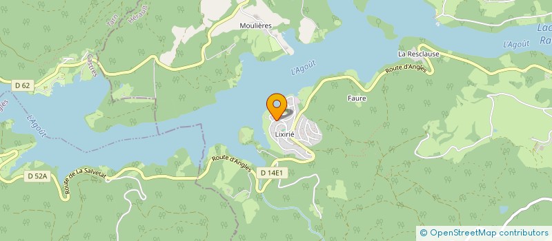 localisation de l'entreprise A.P EVALUATION & CONSEIL- FORMATION  LA SALVETAT-SUR-AGOUT