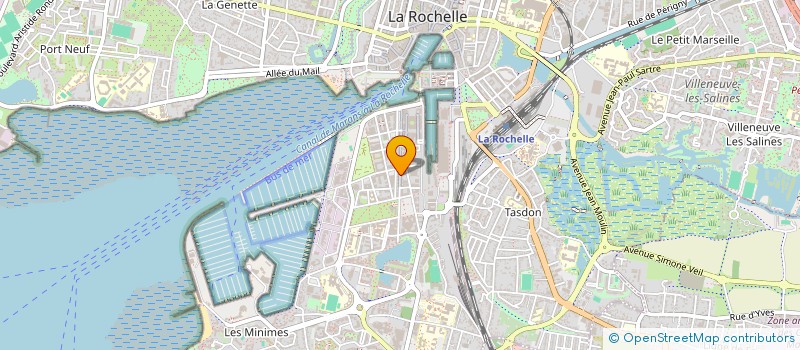 localisation de l'entreprise A.P. EVENEMENTIELS  LA ROCHELLE