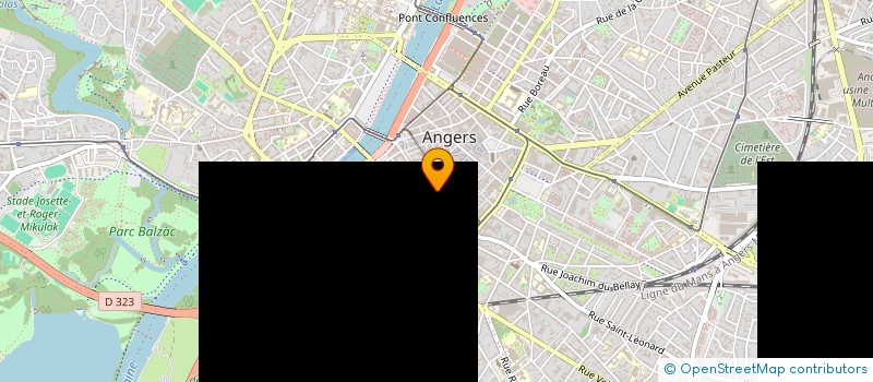 localisation de l'entreprise A P I C A à ANGERS