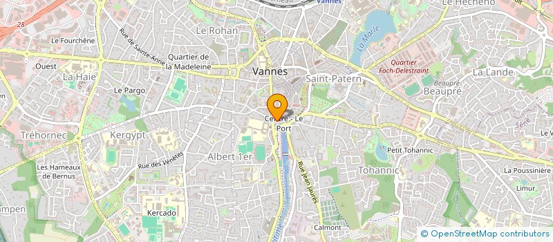 localisation de l'entreprise A.P.I. CONSEIL à VANNES