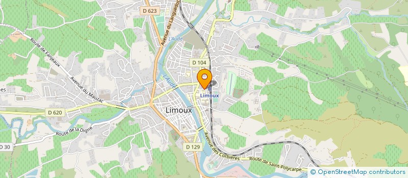 localisation de l'entreprise A P I ELECTRONIQUE à LIMOUX