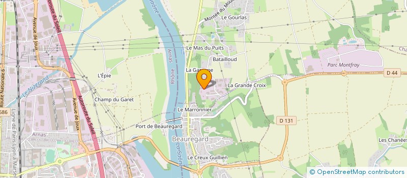 localisation de l'entreprise A.P INGENIERIE à FAREINS