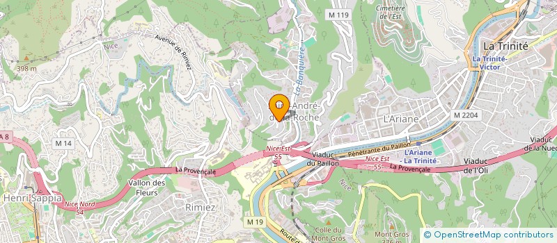 localisation de l'entreprise A&P INVEST  SAINT-ANDRE-DE-LA-ROCHE