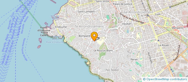 localisation de l'entreprise A.P.INVESTISSEMENTS à MARSEILLE