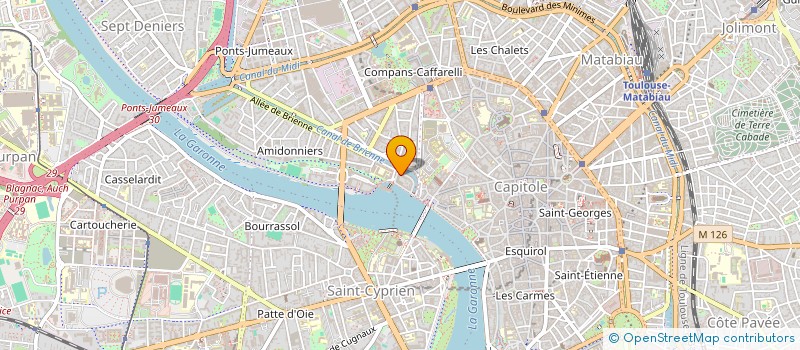 localisation de l'entreprise A&P MINIMES à TOULOUSE