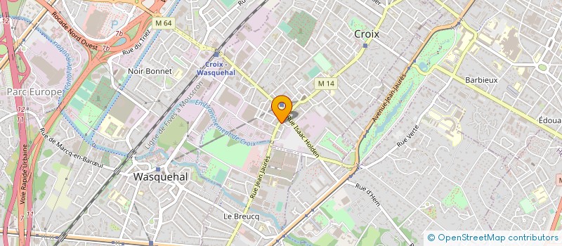 localisation de l'entreprise A P N IMMOBILIER à CROIX