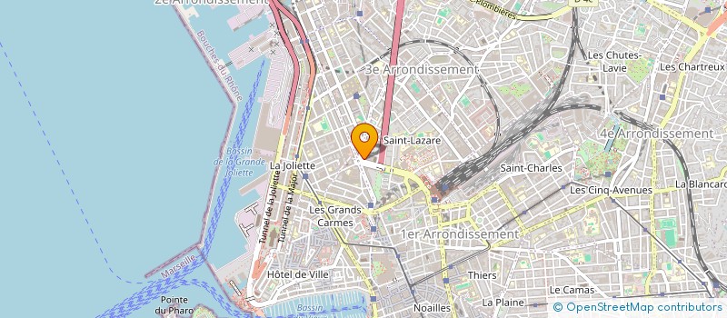 localisation de l'entreprise A.P.O.G.E.E.S à MARSEILLE