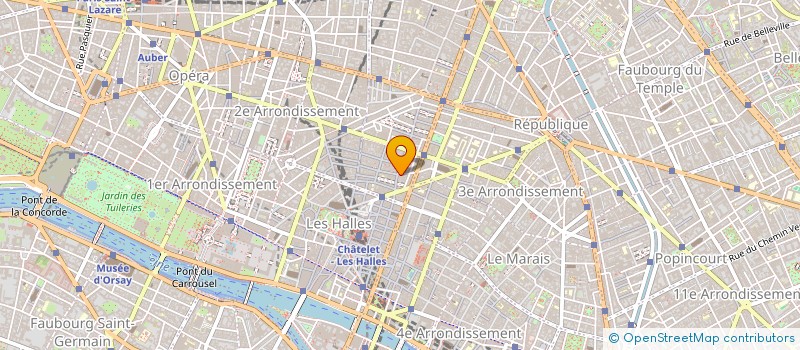 localisation de l'entreprise A.P.P  PARIS