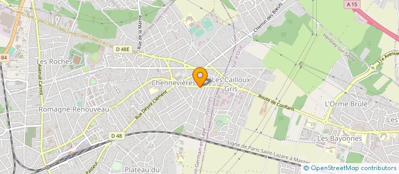 localisation de l'entreprise A.P.P  CONFLANS-SAINTE-HONORINE