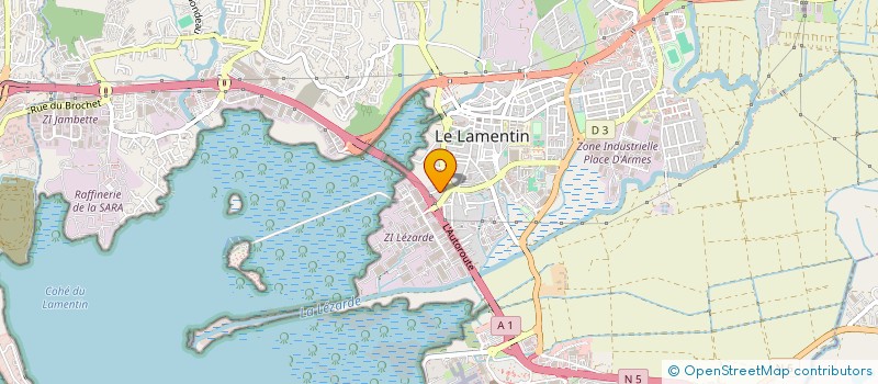 localisation de l'entreprise A.P.P.E.L à LE LAMENTIN