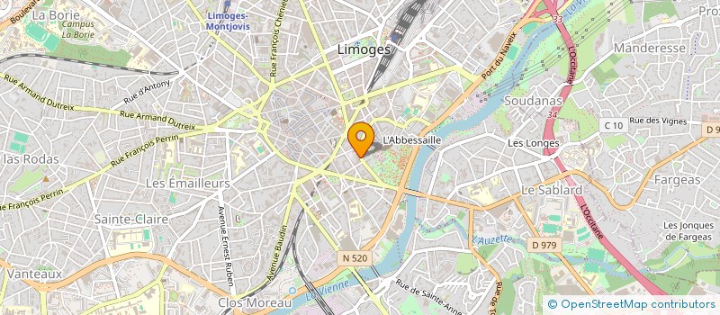 localisation de l'entreprise A.P.P.E.L.S. à LIMOGES