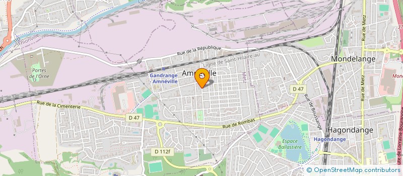 localisation de l'entreprise A.P.P. LE BROCHET  AMNEVILLE