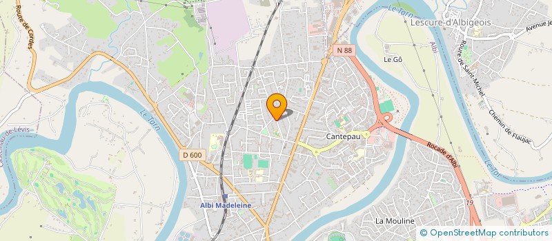 localisation de l'entreprise A.P.P.M à ALBI