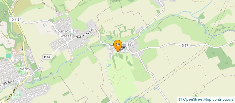 localisation de l'entreprise A.P. PLATRERIE  CHERISEY