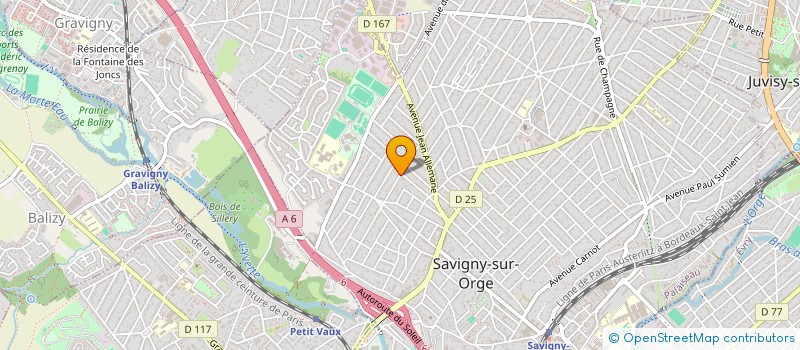 localisation de l'entreprise A.P. PREMIUM SERVICES à SAVIGNY-SUR-ORGE