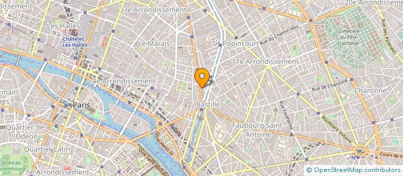 localisation de l'entreprise A.P. PROJECT  LAGORD