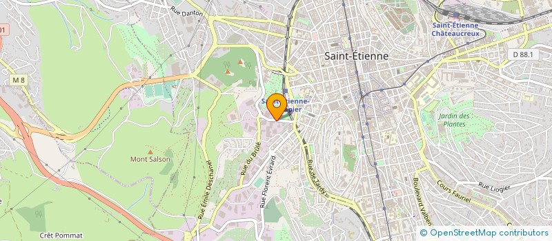 localisation de l'entreprise A P RESTAURATION à SAINT-ETIENNE
