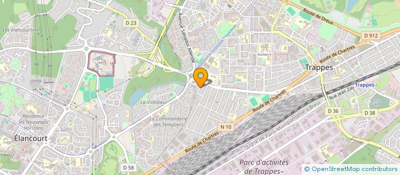 localisation de l'entreprise A P S à TRAPPES