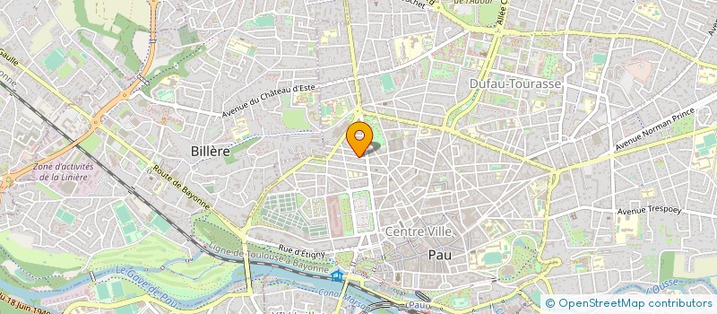 localisation de l'entreprise A.P.S à PAU