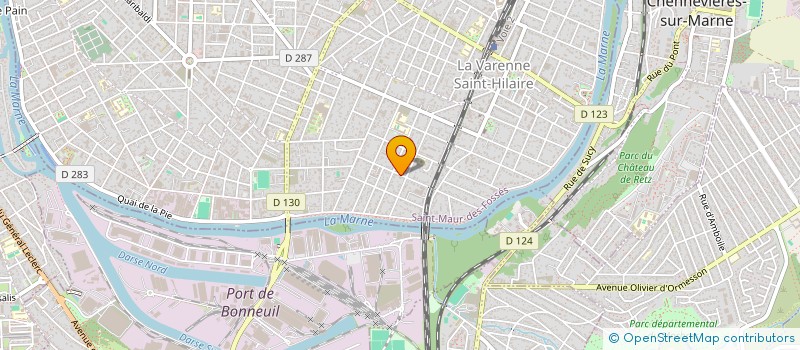 localisation de l'entreprise A.P.S.L à SAINT-MAUR-DES-FOSSES