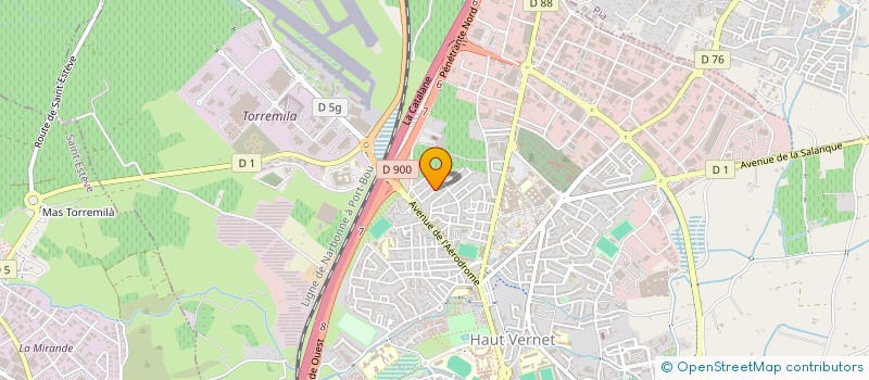 localisation de l'entreprise A.P.S.M SCI  PORT-VENDRES