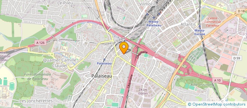 localisation de l'entreprise A P S TAXIS à PALAISEAU