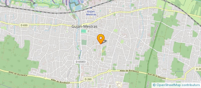 localisation de l'entreprise A P SERVICES à GUJAN-MESTRAS